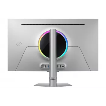 Samsung G81SF monitor komputerowy 81,3 cm (32 cale) 3840 x 2160 pikseli 4K Ultra HD OLED Srebrny