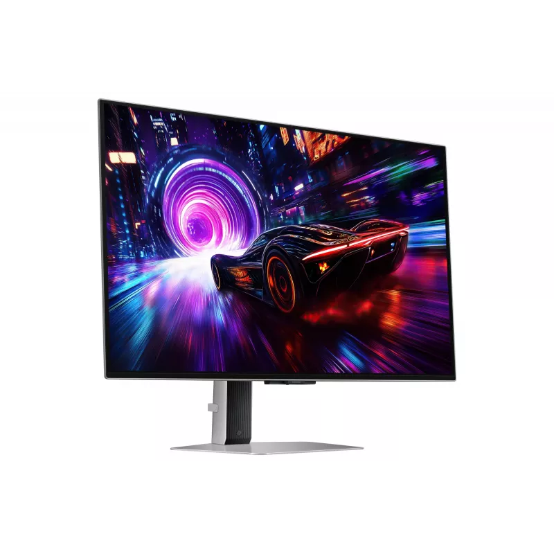Samsung G81SF monitor komputerowy 81,3 cm (32 cale) 3840 x 2160 pikseli 4K Ultra HD OLED Srebrny