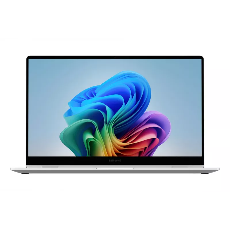 Samsung NP750QHAA-EXP Intel Core Ultra 7 256V Hybrid (2-w-1) 39,6 cm (15,6 cala) Dotykowy Full HD 16 GB LPDDR5x-SDRAM 512 GB SSD Wi-Fi 7 (802.11be) Windows 11 Home Srebrny