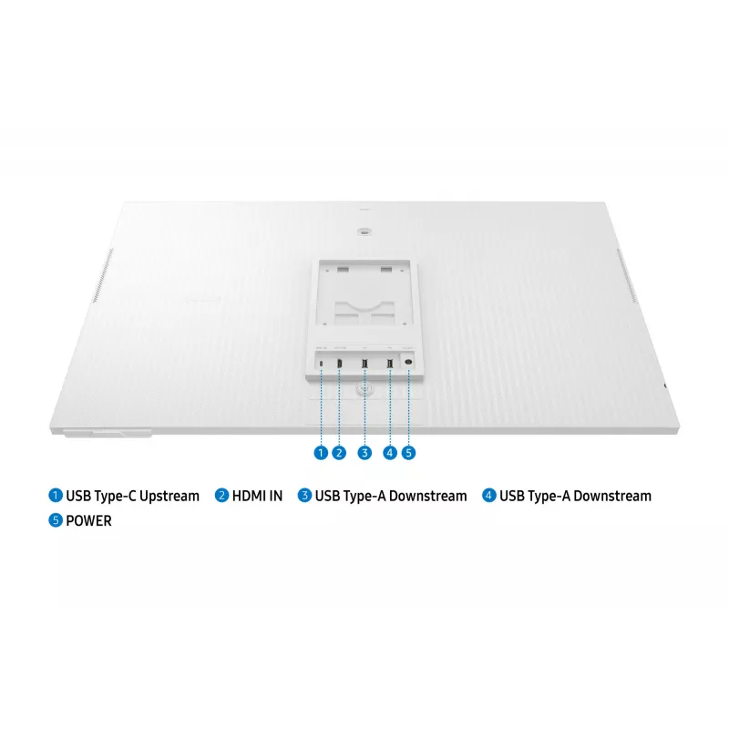 Monitor komputerowy Samsung M8 M80F 81,3 cm (32 cale) 3840 x 2160 pikseli 4K Ultra HD LCD Biały