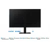 Monitor komputerowy Samsung S60UD 68,6 cm (27 cali) 2560 x 1440 pikseli Quad HD LCD Czarny