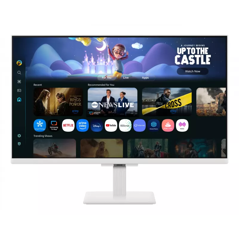 Samsung M5 M50F monitor komputerowy 68,6 cm (27 cali) 1920 x 1080 pikseli Full HD LCD Biały
