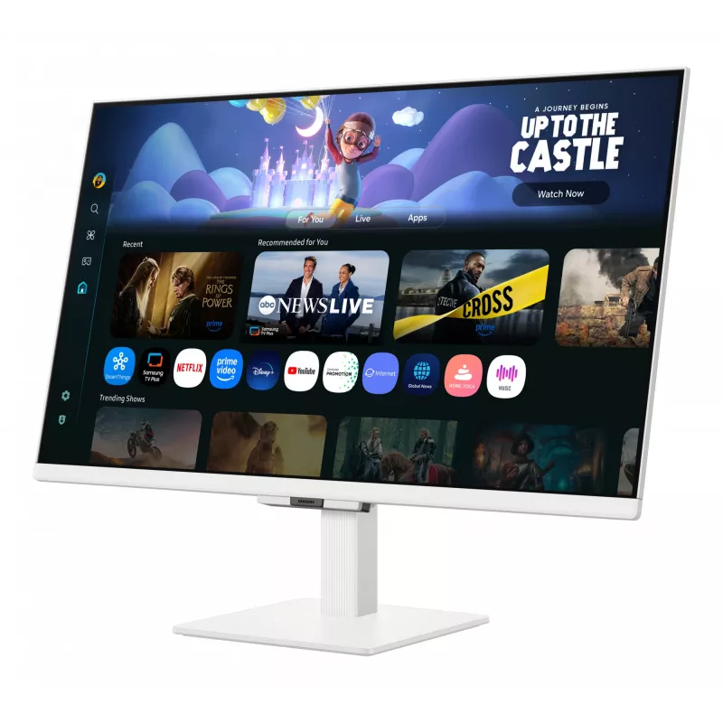 Samsung M5 M50F monitor komputerowy 68,6 cm (27 cali) 1920 x 1080 pikseli Full HD LCD Biały