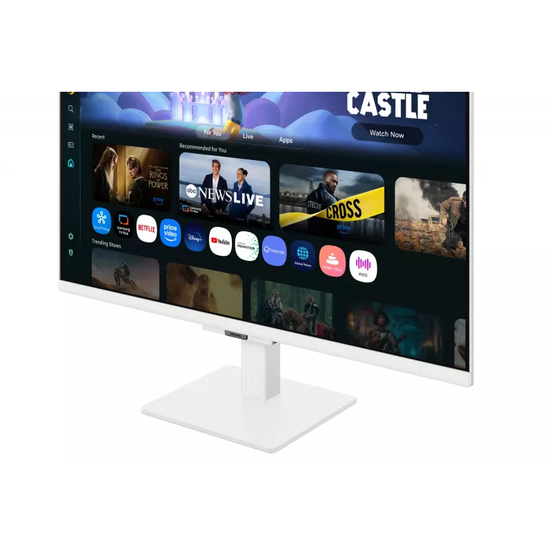 Samsung M5 M50F monitor komputerowy 68,6 cm (27 cali) 1920 x 1080 pikseli Full HD LCD Biały