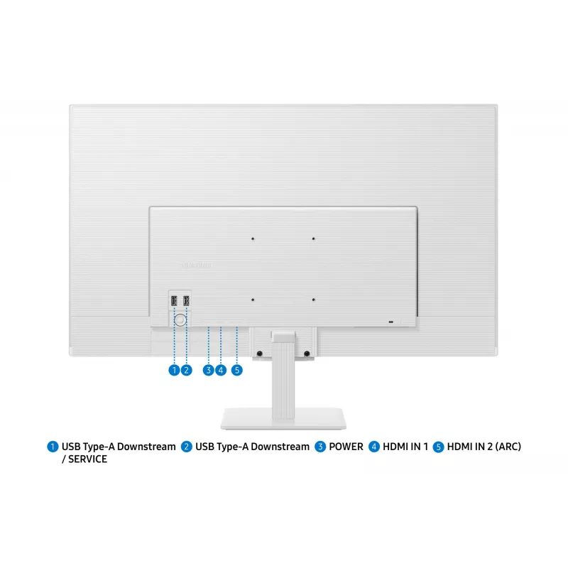 Monitor komputerowy Samsung M5 M50F 81,3 cm (32 cale) 1920 x 1080 pikseli Full HD LCD Biały