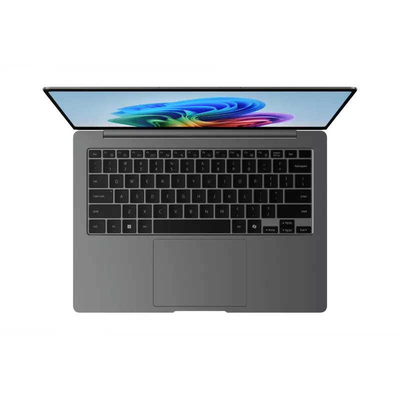 Samsung Book5 Pro 14 cali W11P U7 32/512GB Copilot+ PC Intel Core Ultra 7 258V Laptop 35,6 cm (14 cali) Ekran dotykowy WQXGA+ 32 GB LPDDR5x-SDRAM SSD Wi-Fi 7 (802.11be) Windows 11 Pro US International Szary