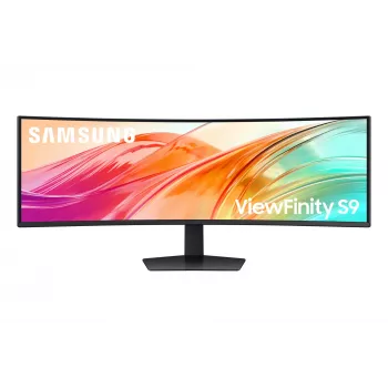 Monitor komputerowy Samsung S95UC 124,5 cm (49 cali) 5120 x 1440 pikseli Dual QHD LCD Czarny