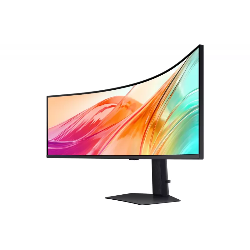Monitor komputerowy Samsung S95UC 124,5 cm (49 cali) 5120 x 1440 pikseli Dual QHD LCD Czarny