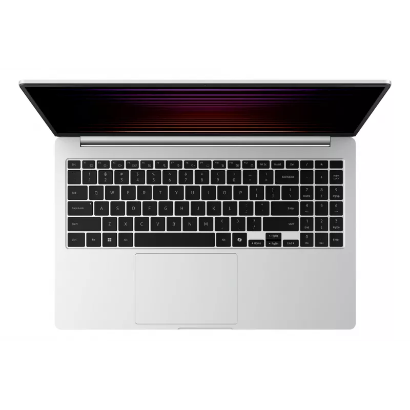 Samsung Galaxy Book5 NP750XHDA-EXP Intel Core Ultra 5 225U Laptop 39,6 cm (15,6 cala) Full HD 16 GB LPDDR5x-SDRAM 512 GB SSD Wi-Fi 6 (802.11ax) Windows 11 Home Srebrny