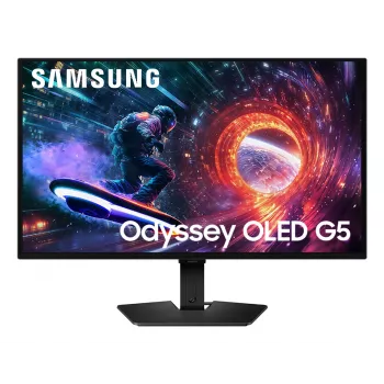 Monitor komputerowy Samsung G50F 68,6 cm (27 cali) 2560 x 1440 pikseli Quad HD OLED Czarny