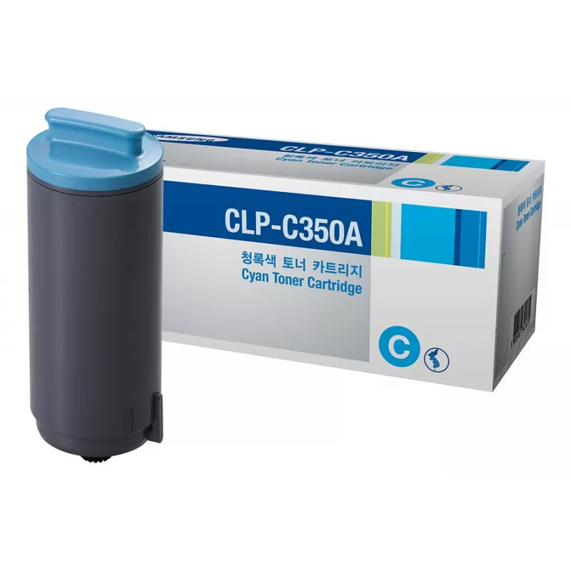 Kaseta z tonerem Samsung CLP-C350 1 szt. oryginalny cyjan