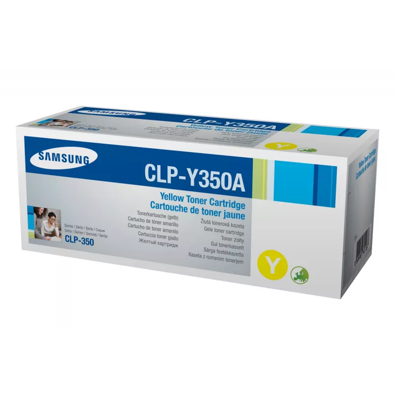 Samsung CLP-Y350A kaseta z tonerem 1 szt. Oryginalny żółty