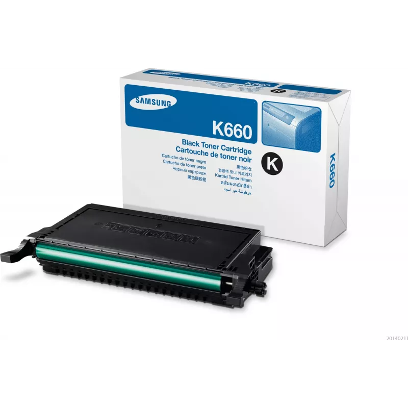 Samsung CLP-K660A Czarny wkład tonerowy, 2500 stron, Czarny, 1 szt.