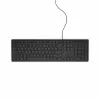 DELL Klawiatura przewodowa - KB216 - UK (QWERTY) - Czarny, Pełnowymiarowa (100%), Przewodowa, USB, QWERTY, Czarny