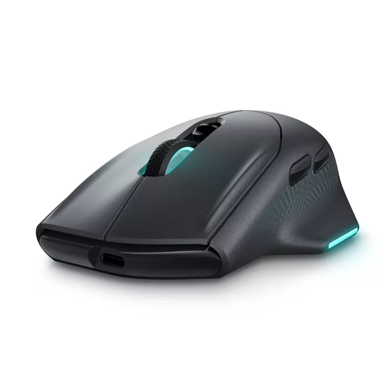 Mysz Alienware AW620M Gaming Praworęczna RF Wireless + USB Type-C Optyczna 26000 DPI