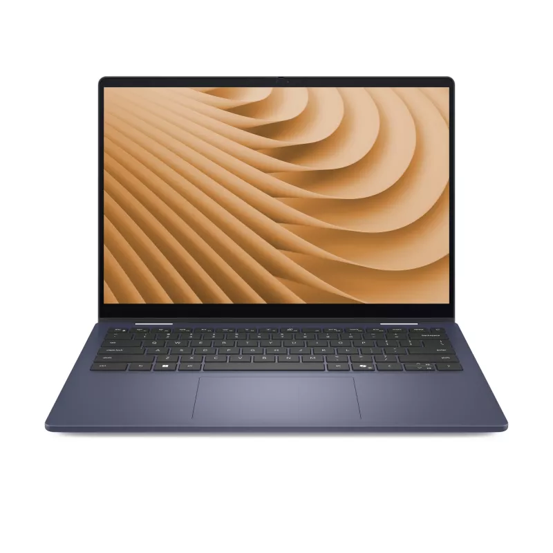 DELL 2-w-1 DB04255 AMD Ryzen™ AI 7 350 Hybrydowy (2-w-1) 35,6 cm (14 cali) Dotykowy Full HD+ 16 GB LPDDR5x-SDRAM 1 TB SSD Wi-Fi 7 (802.11be) Windows 11 Pro Niebieski
