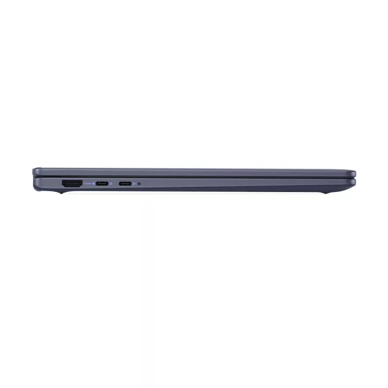 DELL 2-w-1 DB04255 AMD Ryzen™ AI 7 350 Hybrydowy (2-w-1) 35,6 cm (14 cali) Dotykowy Full HD+ 16 GB LPDDR5x-SDRAM 1 TB SSD Wi-Fi 7 (802.11be) Windows 11 Pro Niebieski