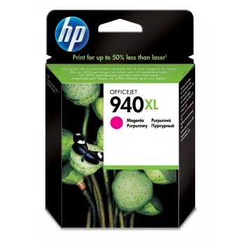 HP 940XL High Yield magenta Oryginalnyna kaseta z tuszem 1 szt. Wysoka wydajność (XL)