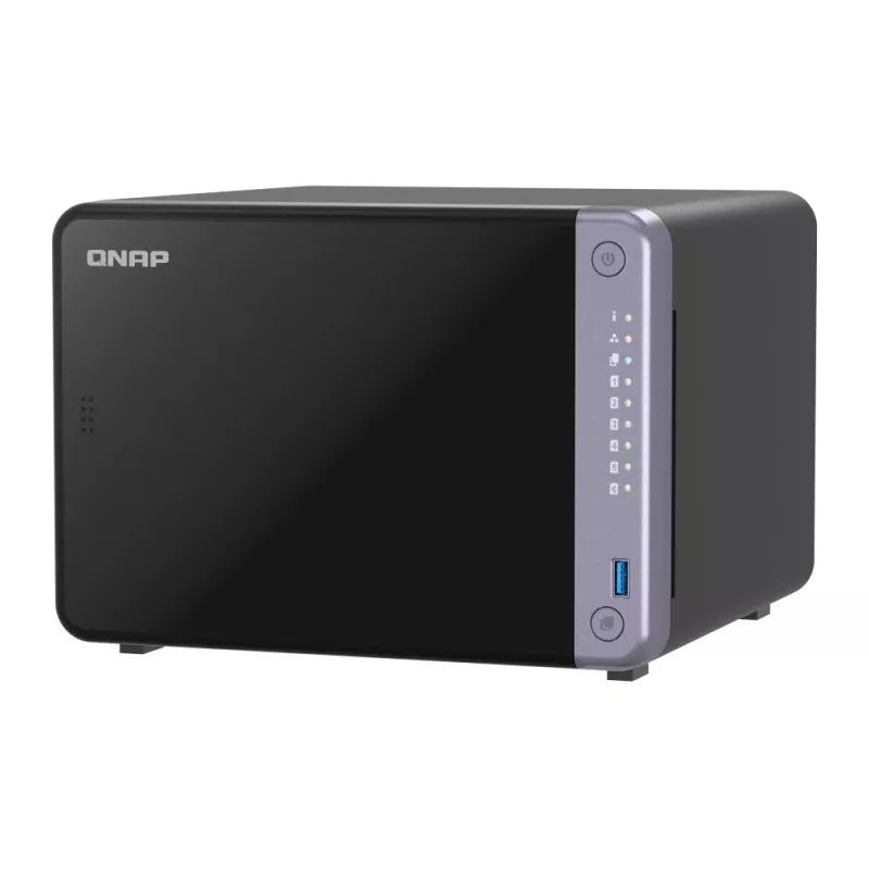 QNAP TS-632X-4G Serwer NAS/storage Tower Alpine Alpine AL-524 4 GB DDR4 QNAP QTS Czarny