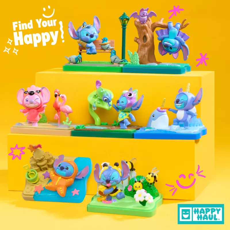Just Play Happy Haul Stitch Goes Wild Collectible Figure Blind Boxes