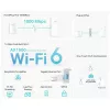 TP-Link TL-WPA7817 KIT adapter sieciowy PowerLine 1000 Mbit/s Ethernet LAN Wi-Fi Biały 2 szt.