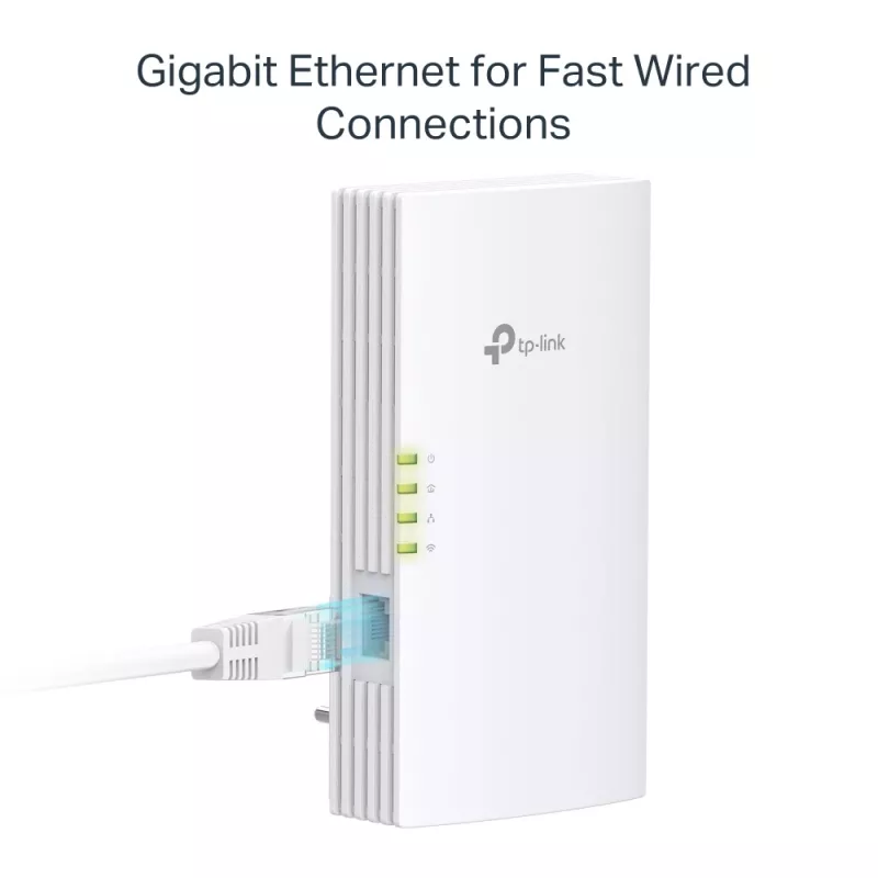 TP-Link TL-WPA7817 KIT adapter sieciowy PowerLine 1000 Mbit/s Ethernet LAN Wi-Fi Biały 2 szt.