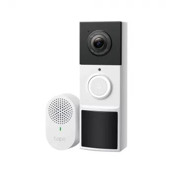 System wideodomofonowy TP-Link Tapo D210 3 MP Czarny Biały