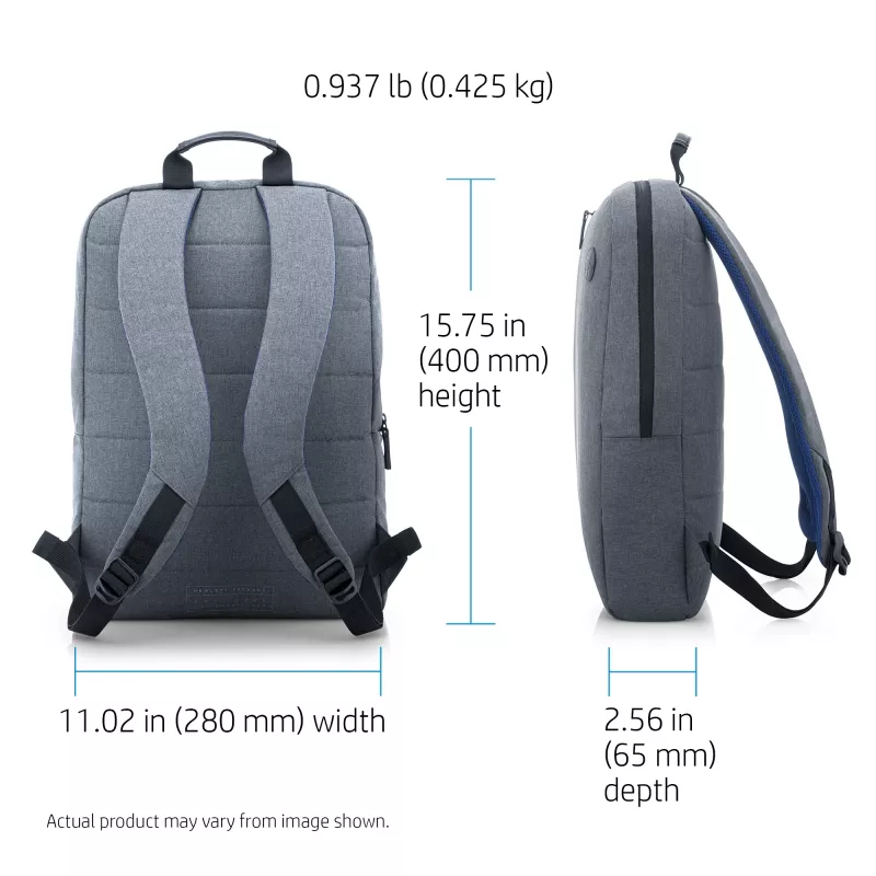 HP Plecak Value 15,6 inch, Plecak, 39,6 cm (15,6 cala), Pasek na ramię, 420 g