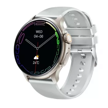 Emporia WATCHjoy 3,63 cm (1,43 cala) AMOLED Cyfrowy 466 x 466 pikseli Srebrny