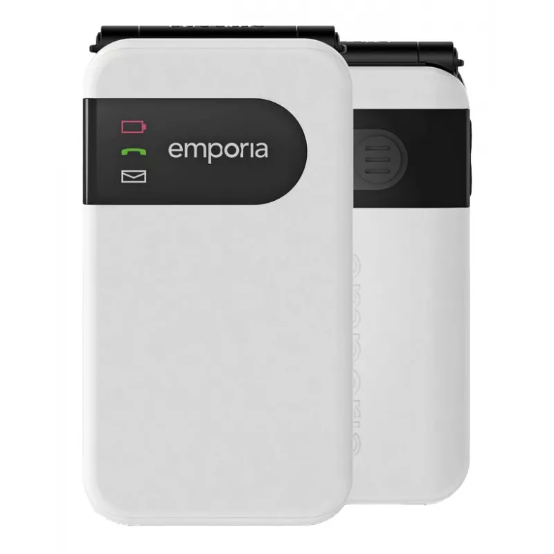 Emporia SIMPLICITYglam 7.11 cm (2.8 cala) 106 g Biały Telefon dla seniora