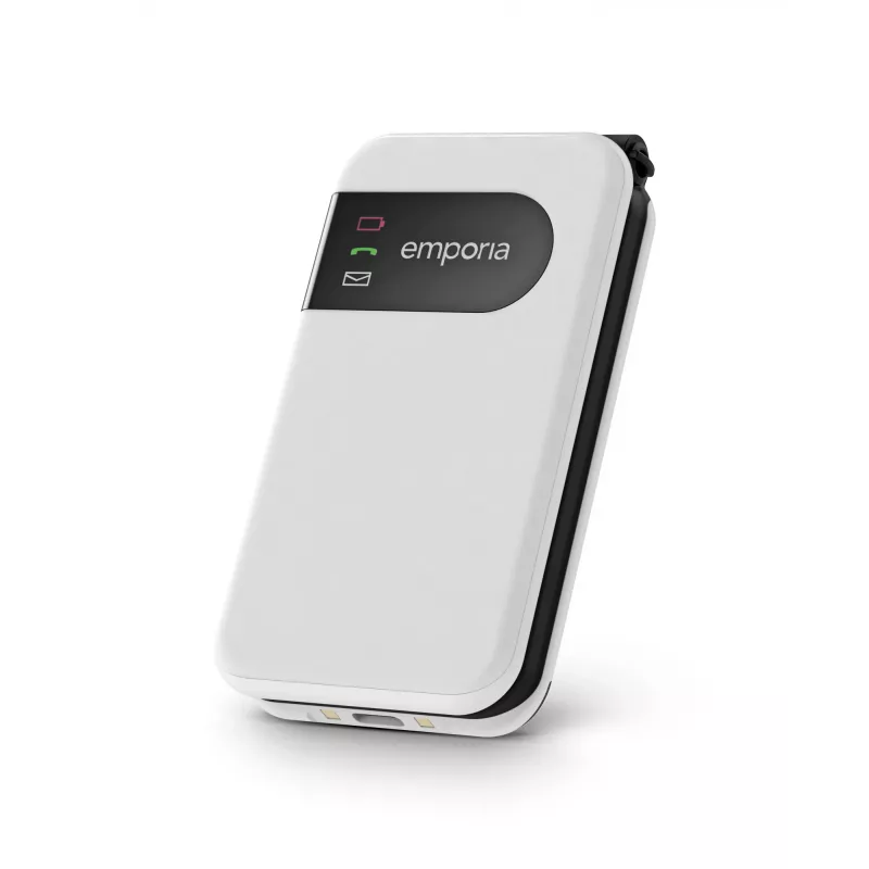 Emporia SIMPLICITYglam 7.11 cm (2.8 cala) 106 g Biały Telefon dla seniora