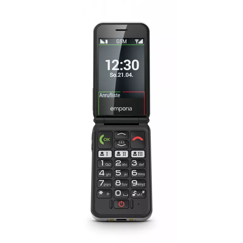 Emporia SIMPLICITYglam 7.11 cm (2.8 cala) 106 g Biały Telefon dla seniora