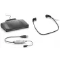 Philips LFH5220 Słuchawki Przewodowe Nagłowne, Douszne Czarny, Srebrny