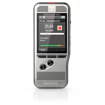 Philips DPM6000 Karta pamięci flash Czarny, Srebrny