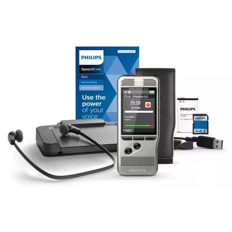Philips DPM6700/03 system transkrypcji/tłumaczenia, jednostka sterująca nożna