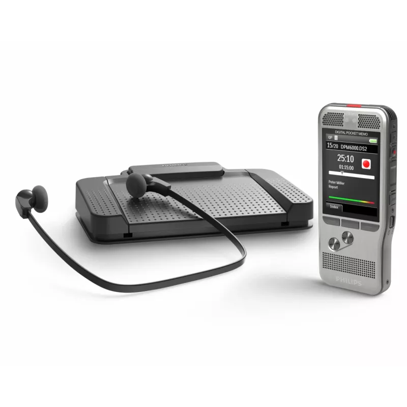 Philips DPM6700/03 system transkrypcji/tłumaczenia, jednostka sterująca nożna