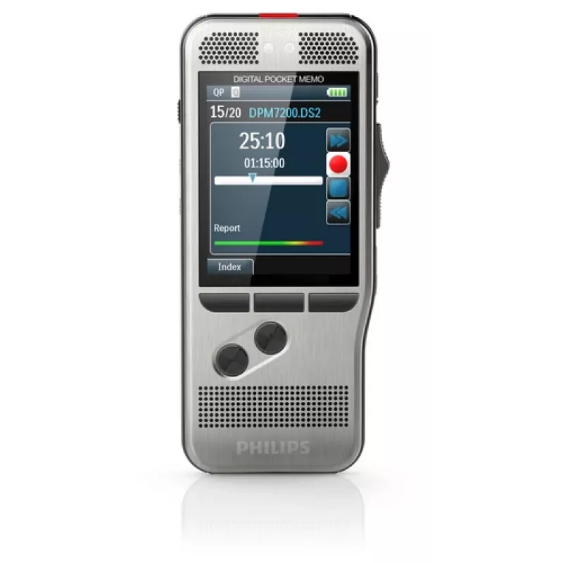 Philips DPM 7200 Karta Flash Stal nierdzewna