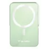 Verbatim Charge 'n' Go magnetyczny bezprzewodowy powerbank ze stojakiem - 10000 mAh zielony