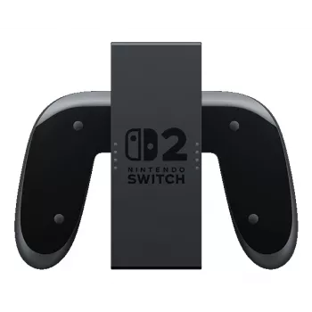 Nintendo Joy-Con 2 Charging Grip, kontroler do Nintendo Switch 2, grip kontrolera, czarny, przezroczysty, plastik, Nintendo, Joy-Con 2