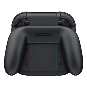 Nintendo Joy-Con 2 Charging Grip, kontroler do Nintendo Switch 2, grip kontrolera, czarny, przezroczysty, plastik, Nintendo, Joy-Con 2