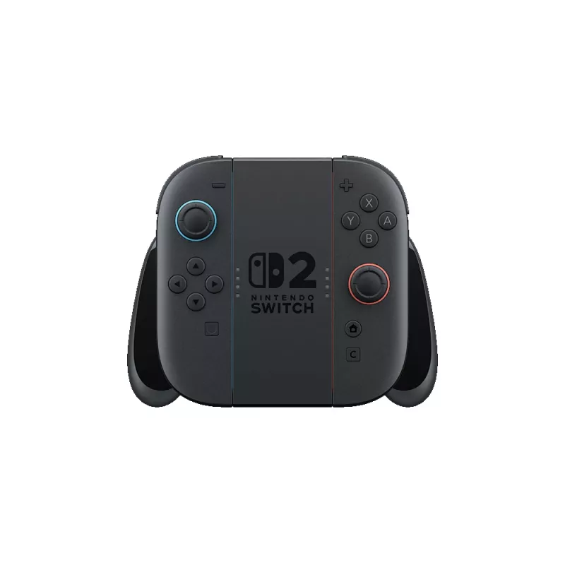 Nintendo Joy-Con 2 Charging Grip, kontroler do Nintendo Switch 2, grip kontrolera, czarny, przezroczysty, plastik, Nintendo, Joy-Con 2