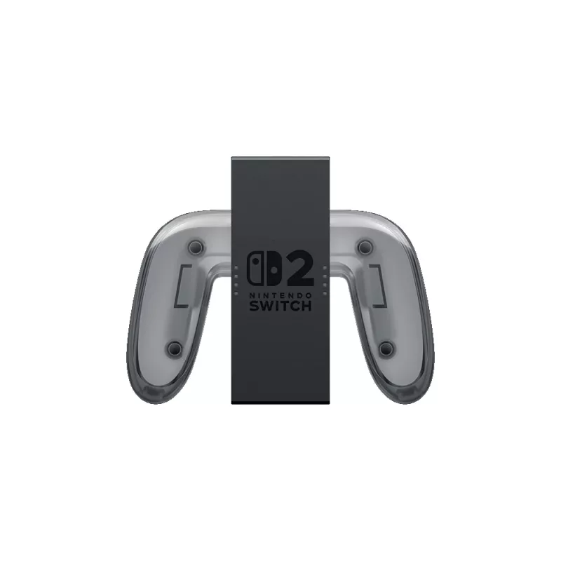 Nintendo Joy-Con 2 Charging Grip, kontroler do Nintendo Switch 2, grip kontrolera, czarny, przezroczysty, plastik, Nintendo, Joy-Con 2