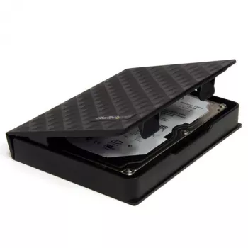 StarTech.com 2.5in Anti-Static Hard Drive Protector Case - Czarny (3pk)
