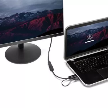 StarTech.com Adapter HDMI na DisplayPort - 4K 30Hz, 3840 x 2160 pikseli, 1080p, 720p, 120 Hz, Czarny, MegaChips - STDP2600, Aktywny konwerter wideo