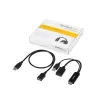StarTech.com Adapter HDMI na DisplayPort - 4K 30Hz, 3840 x 2160 pikseli, 1080p, 720p, 120 Hz, Czarny, MegaChips - STDP2600, Aktywny konwerter wideo