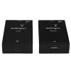 Przedłużacz StarTech.com USB 2.0 przez kabel Cat5e/Cat6 (RJ45) – do 165 stóp (50 m) – szybki zestaw adapterów przedłużacza portu USB – zasilany – przedłużacz USB przez kabel Ethernet – 480 Mb/s – metalowy