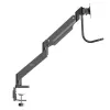 StarTech.com Ramie do montażu na biurku podwójnego ramienia monitora – Ergonomiczne, VESA, 32 cale (8 kg) – Uchwyt poprzeczny do zsynchronizowanego ruchu w pełnym zakresie – Regulacja wysokości – Zacisk C/Przepust kablowy