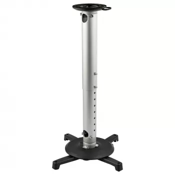 StarTech.com Uniwersalny uchwyt sufitowy do projektora - Wytrzymały, regulowany/wysuwany uchwyt na słupie 5-22,7 cala od sufitu - 15 kg - pochylanie/obrót - wiszący uchwyt do projektora z ramieniem