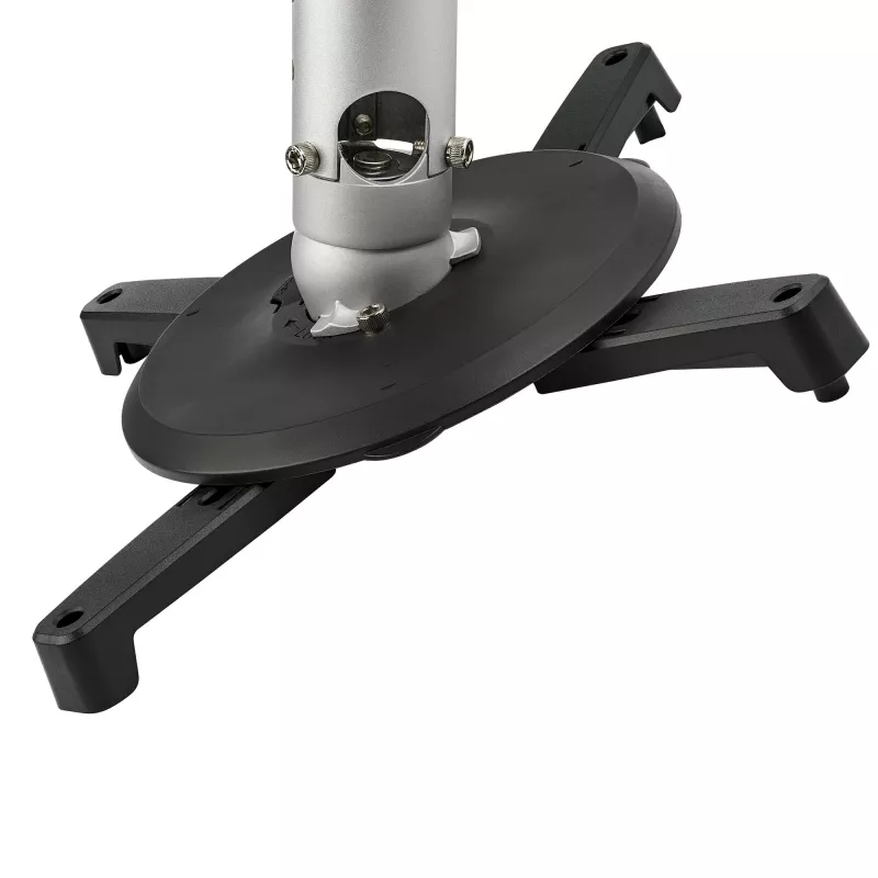 StarTech.com Uniwersalny uchwyt sufitowy do projektora - Wytrzymały, regulowany/wysuwany uchwyt na słupie 5-22,7 cala od sufitu - 15 kg - pochylanie/obrót - wiszący uchwyt do projektora z ramieniem