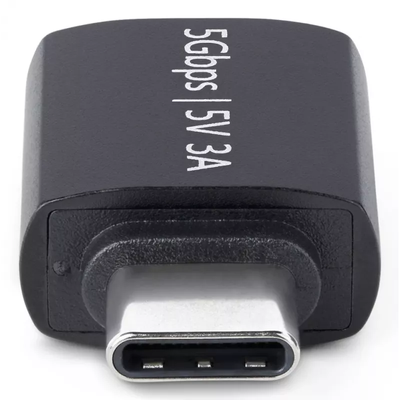 StarTech.com adapter USB-C na USB-A, USB 5 Gb/s, kompaktowy adapter męski USB-C na żeński USB-A, trwała metalowa obudowa, M/Ż